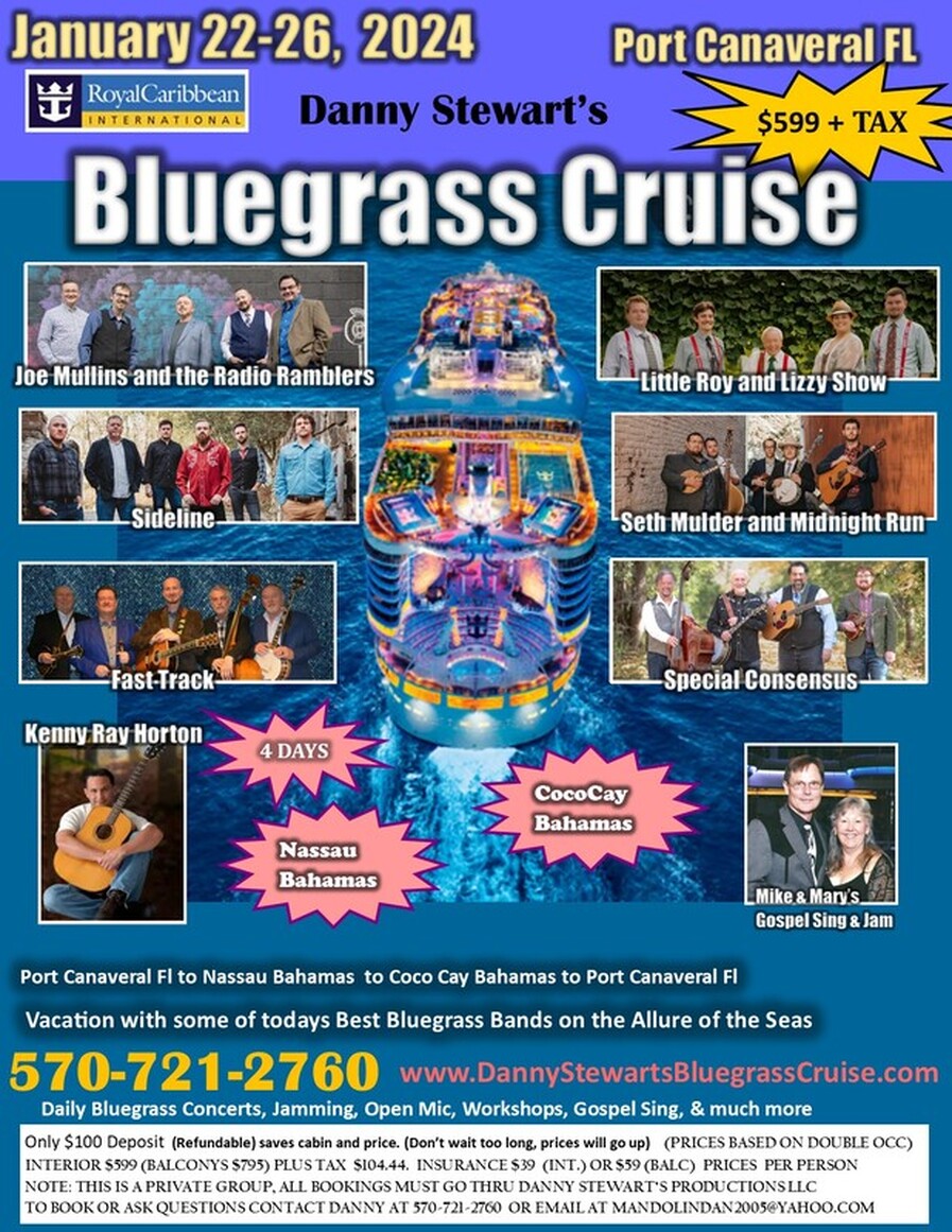 Bluegrass Cruise JOE MULLINS & THE RADIO RAMBLERS